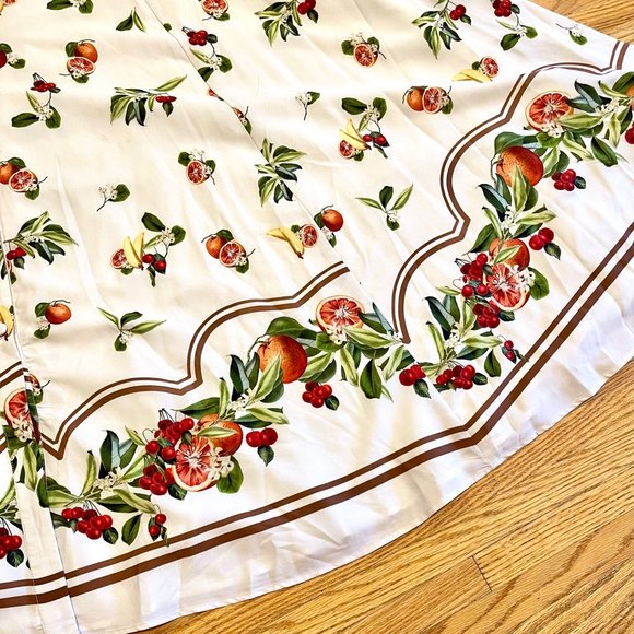 vintage Cherry Dress ~Sleeveless ~2x~Fit & Flare~Wayward Fancies - Picture 7 of 9